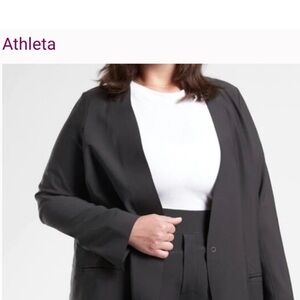 Athleta Avenues Black Blazer NWT